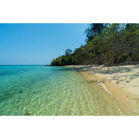 Ko Kradan-Talay Trang archipelago-Thailand Gold Ornate Wood Framed Art Print with Double Matting by Pitamitz, Sergio