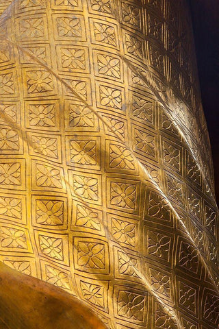 Thailand-Chonburi Province-Khao Sam Muk Shrine Statue of the Goddess Sam Muk  White Modern Wood Framed Art Print with Double Matting by Haseltine, Tom