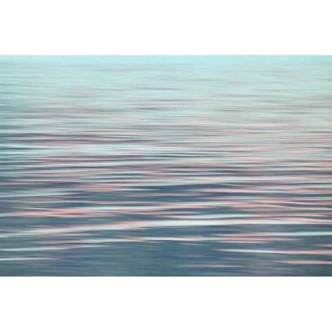 Canada, BC Abstract patterns in the water Gold Ornate Wood Framed Art Print with Double Matting by Paulson, Don