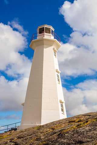 Cape Spear Lighthouse National Historic Site-Cape Spear-St Johns-Newfoundland-Canada Black Ornate Wood Framed Art Print with Double Matting by DeFreitas, Michael