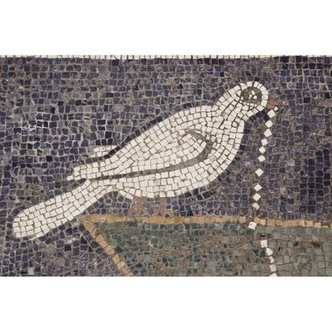 Italy, Campania, Pompeii House of the Faun Black Modern Wood Framed Art Print with Double Matting by Kaveney, Wendy