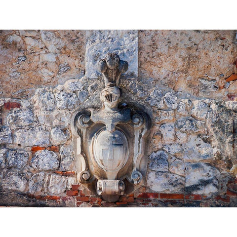 Castle in Pieskowa Skala-Ojcow-Poland-Europe Black Modern Wood Framed Art Print with Double Matting by Miller, Anna