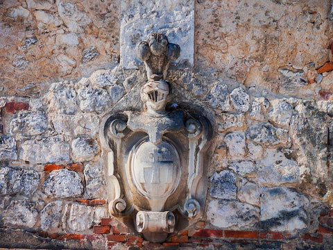 Castle in Pieskowa Skala-Ojcow-Poland-Europe White Modern Wood Framed Art Print with Double Matting by Miller, Anna