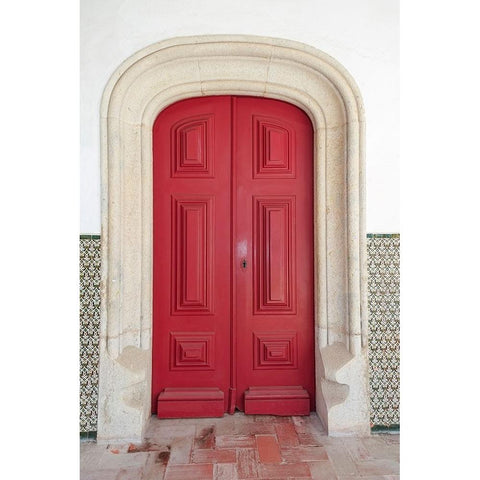 Cascais-Portugal White Modern Wood Framed Art Print by McRoberts, Julien