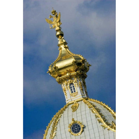 Russia, St Petersburg Peterhof palace interior Black Modern Wood Framed Art Print with Double Matting by Ross, Nancy ,  Steve