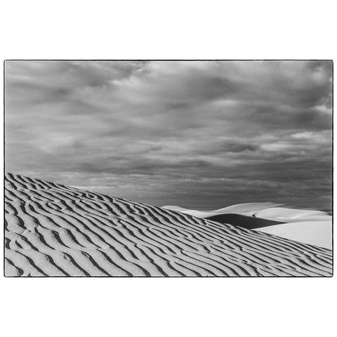 Spain-Canary Islands-Gran Canaria Island-Maspalomas-Maspalomas Dunes National Park Gold Ornate Wood Framed Art Print with Double Matting by Bibikow, Walter