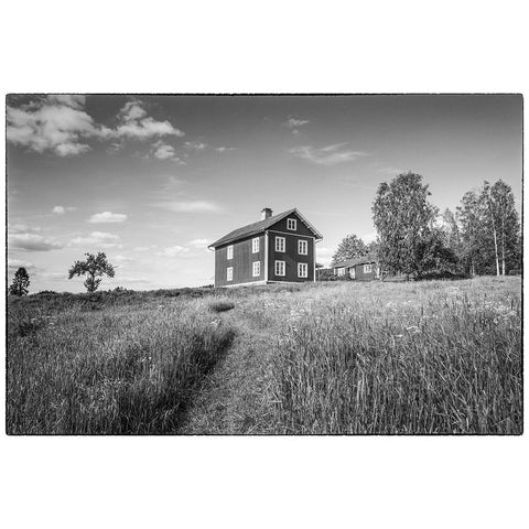 Sweden-Varmland-Marbacka-estate of first female writer to win the Noble Prize of Literature-Selma L Gold Ornate Wood Framed Art Print with Double Matting by Bibikow, Walter