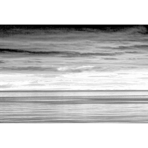 Washington Sunrise on Strait of Juan de Fuca Gold Ornate Wood Framed Art Print with Double Matting by Paulson, Don