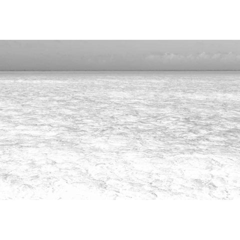 Bahamas, Exuma Island Seascape of Shroud Cay Black Modern Wood Framed Art Print by Paulson, Don