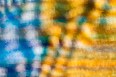 Colorful fabric detail White Modern Wood Framed Art Print with Double Matting by Muench, Zandria