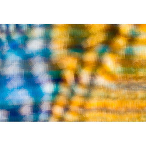 Colorful fabric detail Black Modern Wood Framed Art Print by Muench, Zandria