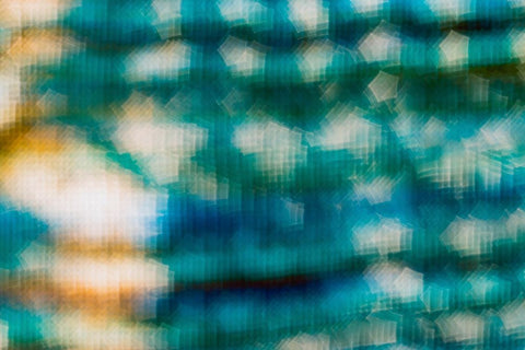 Colorful fabric detail White Modern Wood Framed Art Print with Double Matting by Muench, Zandria