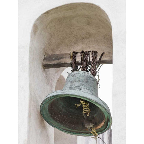 Mexico, San Miguel de Allende Church bell Black Modern Wood Framed Art Print by Paulson, Don