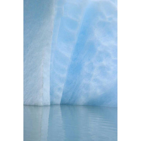 USA, Alaska, Alsek Lake Close-up of blue iceberg Black Modern Wood Framed Art Print by Paulson, Don