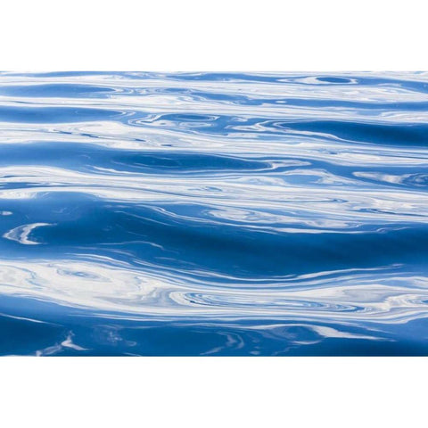 USA, Alaska Water abstract White Modern Wood Framed Art Print by Paulson, Don