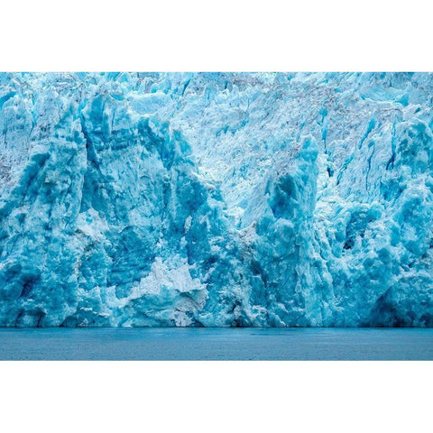 LeConte glacier-LeConte Bay-Alaska-USA White Modern Wood Framed Art Print by Engelbrecht, Jim