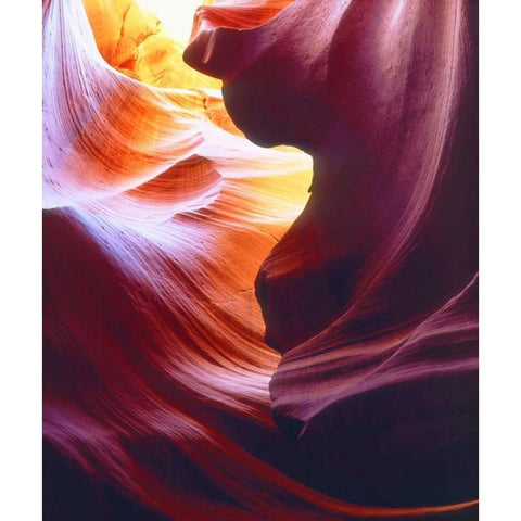 USA, Arizona, Antelope Slot Canyon Black Modern Wood Framed Art Print by Talbot Frank, Christopher