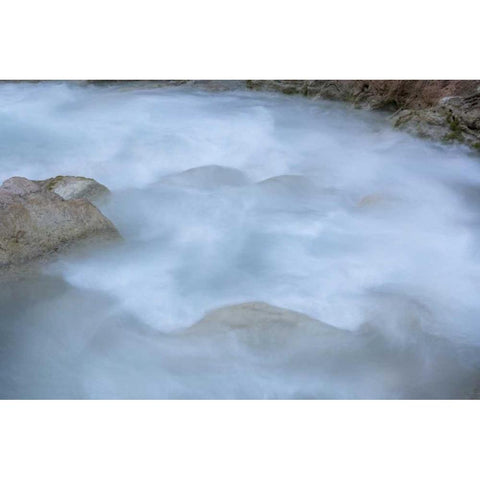 Arizona, Grand Canyon NP Havasu Creek Gold Ornate Wood Framed Art Print with Double Matting by Grall, Don