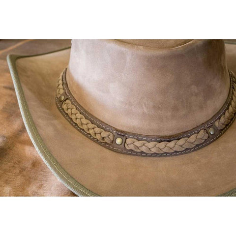 USA, Arizona, Tucson Close-up of cowboy hat Gold Ornate Wood Framed Art Print with Double Matting by Paulson, Don