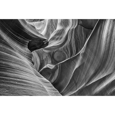 Antelope Canyon-Arizona White Modern Wood Framed Art Print by Ford, John