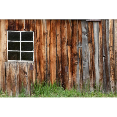 Abandoned wooden building-Bodie State Historic Park-California Black Modern Wood Framed Art Print by Jones, Adam