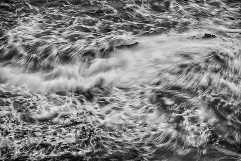 Point Lobos-Carmel-California Black Ornate Wood Framed Art Print with Double Matting by Ford, John