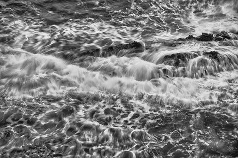 Point Lobos-Carmel-California Black Ornate Wood Framed Art Print with Double Matting by Ford, John