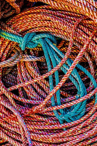 California-USA-Crescent City-Crescent City Marina White Modern Wood Framed Art Print with Double Matting by Restuccia, Joe III