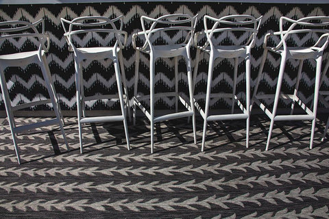 V Palm Springs Hotel-Palm Springs-California Black Ornate Wood Framed Art Print with Double Matting by Beraldo, Zandina Muench