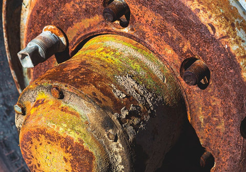 Mission Mine-Old Dale Mining District-Pinto Mountains-California Black Ornate Wood Framed Art Print with Double Matting by Muench, Zandria