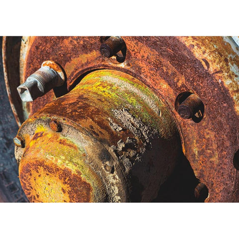 Mission Mine-Old Dale Mining District-Pinto Mountains-California Black Modern Wood Framed Art Print by Muench, Zandria