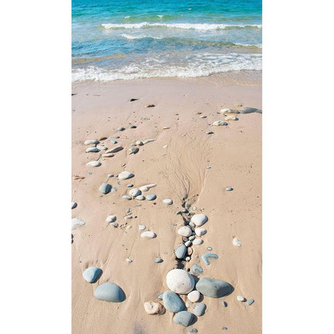 Michigan Landscape Black Modern Wood Framed Art Print by Miller, Anna
