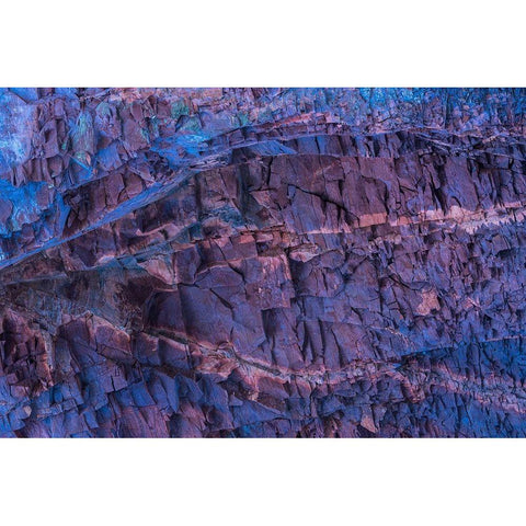 Minnesota-Lake Superior Trail on rock cliff  Black Modern Wood Framed Art Print by Jaynes Gallery