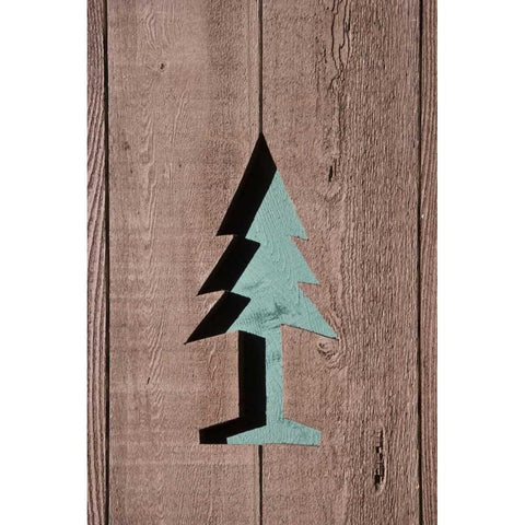 OR, Mount Hood NF US Forest Service symbol Gold Ornate Wood Framed Art Print with Double Matting by Paulson, Don