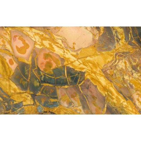 Oregon, Owyhee River Valley Morrisonite Jasper Black Modern Wood Framed Art Print by Kirkland, Dennis