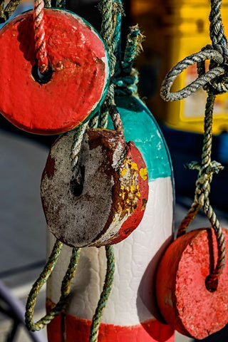 USA-Oregon-Charleston Black Ornate Wood Framed Art Print with Double Matting by Restuccia, Joe III