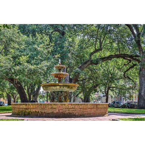 Usa-South Carolina-Charleston Black Modern Wood Framed Art Print by Looney, Hollice