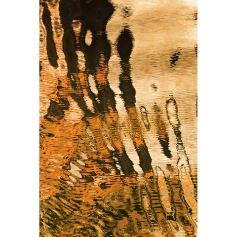 Utah, Glen Canyon Reflection in Lake Powell Black Modern Wood Framed Art Print by Paulson, Don