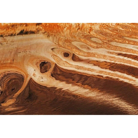 Utah, Glen Canyon Reflection in Lake Powell Black Modern Wood Framed Art Print by Paulson, Don