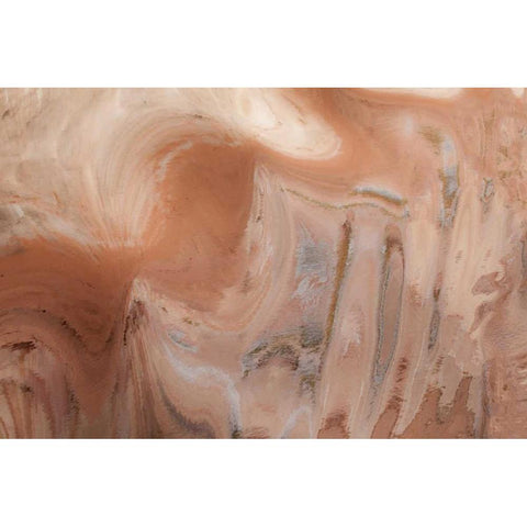 Utah, Glen Canyon NRA Lake Powell reflections Gold Ornate Wood Framed Art Print with Double Matting by Paulson, Don