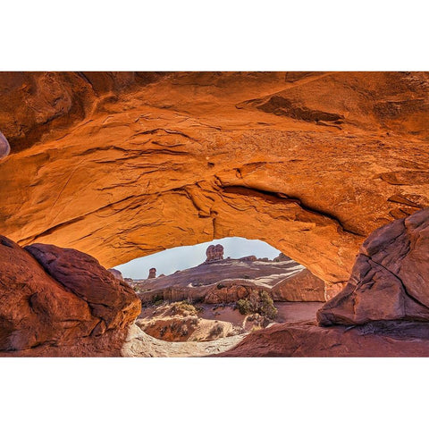 Dead Horse Point-Canyonlands National Park-Utah Black Modern Wood Framed Art Print by Ford, John