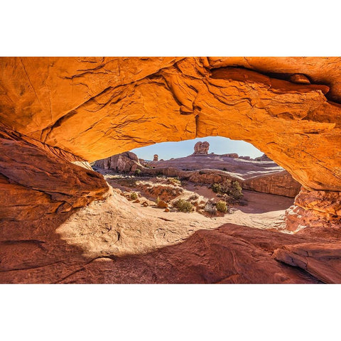 Dead Horse Point-Canyonlands National Park-Utah Black Modern Wood Framed Art Print by Ford, John