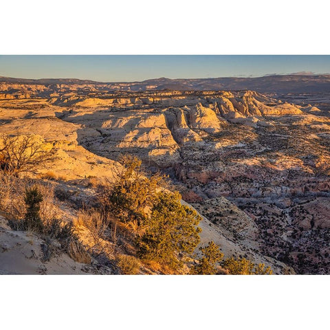 Slickrock-Escalante-Utah Black Modern Wood Framed Art Print by Ford, John