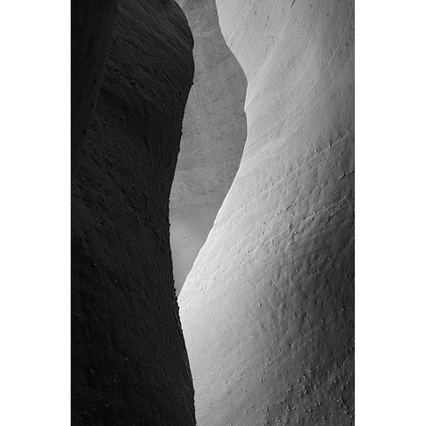 Utah Grand Staircase-Escalante National Monument-Spooky Gulch Black Modern Wood Framed Art Print with Double Matting by Wild, Jamie and Judy