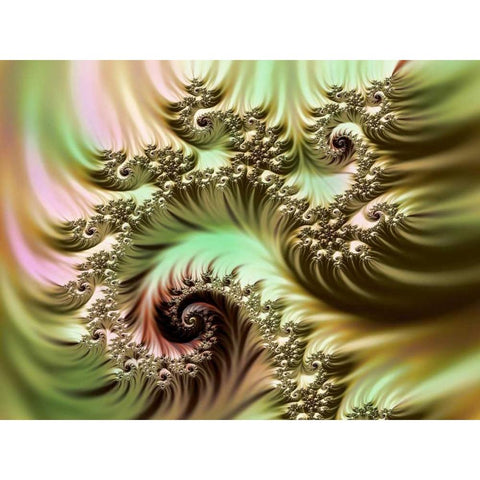 USA, Washington, Bellingham Gold Ornate Wood Framed Art Print with Double Matting by Satushek, Steve