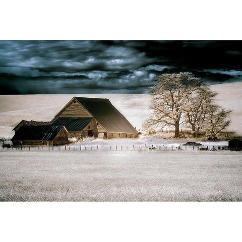 USA-Washington State-Palouse Black Modern Wood Framed Art Print by Theodore, George and Marilu