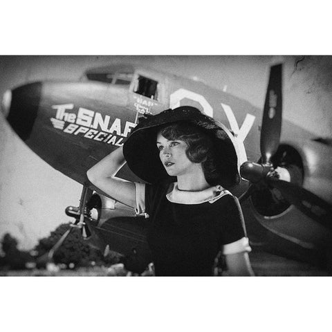 Spirit Of Adventure White Modern Wood Framed Art Print by Allicot, Manu