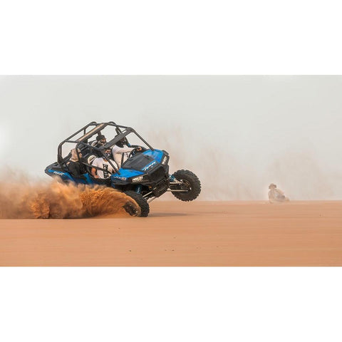 Drifting White Modern Wood Framed Art Print by Al Adwan, Rami