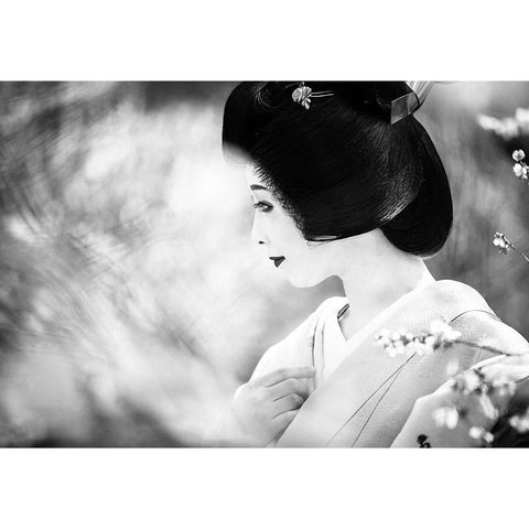 Daydream Black Modern Wood Framed Art Print by MATSUNAGA, TORU