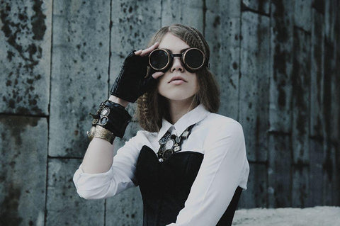 *** Black Ornate Wood Framed Art Print with Double Matting by Sinyavina, Ksenia